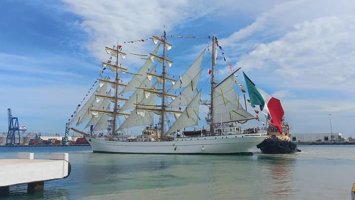 Muelle de cruceros de Progreso, Yucatán
